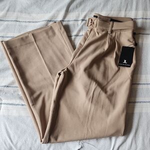 Jules & Leopold Pull On Slim Wide Leg Trouser Pants